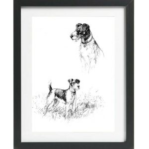 Fox Terrier art print