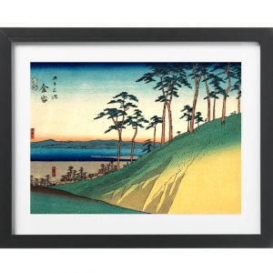 apanese Art Print by Utagawa Hiroshige Kanaya